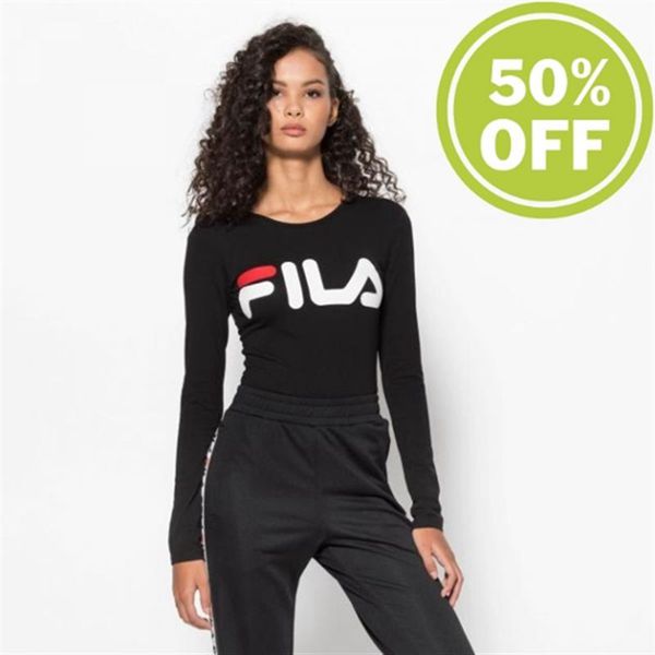 Fila Yulia Body Backless Body Women's Tops - Black,NZ 890-36247